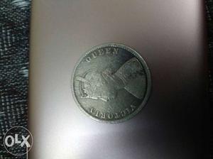 Indian silver coin British