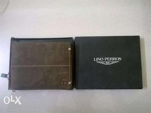 Lino perros Men's Leather wallet. Brand new