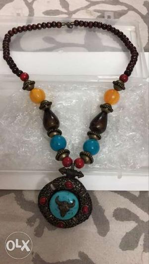 Necklace in tribal look