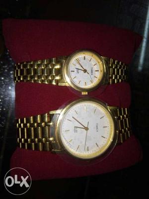 New unused Couple watches Timex brand