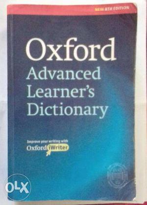 Oxford advanced learner dictionary for sale. It's