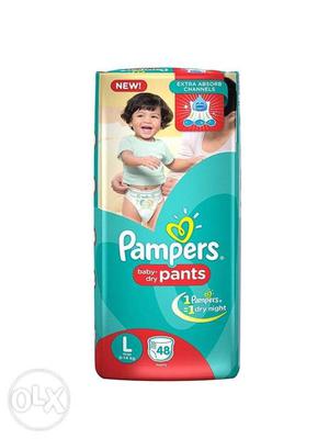 Pampers L MRP-674/- purchase Rate-520/-
