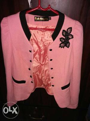 Pink formal coat