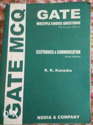 RK kanodia - Gate MCQ-Topic wise solved paper