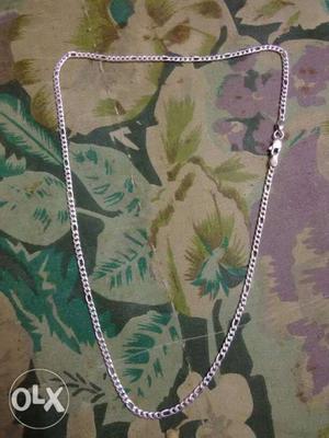 Silver new chain available.not used.approx 15