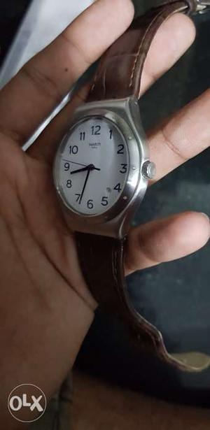 Swatch watch,only 7 months used,with box and