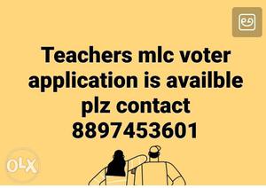 Teachers Mlc Voter Application Is Available Text