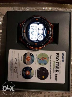 The ultimate Smart Watch. Casio WSD F20