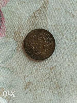 This coin made before one rupee of india in 