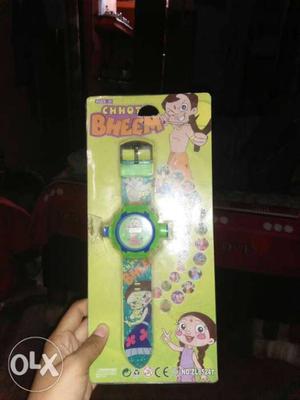 Toddler's Green Chhota Bheem Watch