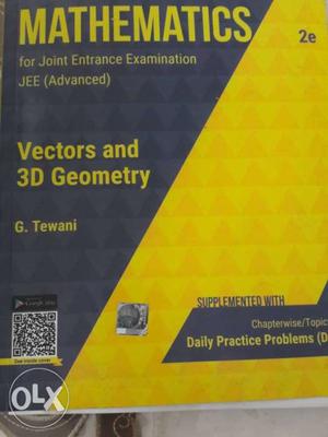 Vectors and 3D Geometry CENGAGE.  edition