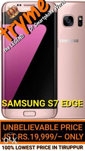4Gb RAM S7 EDGE Samsung Galaxy Brand New