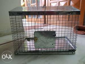 A very good quality iron cage for birds or other