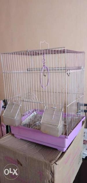 Birds cage for sell any one intrested plz msg or