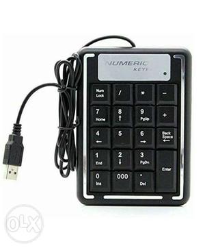 Brand new Usb Numeric keypad for laptop and computer system