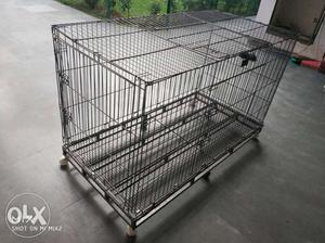 Gray Wire Cage