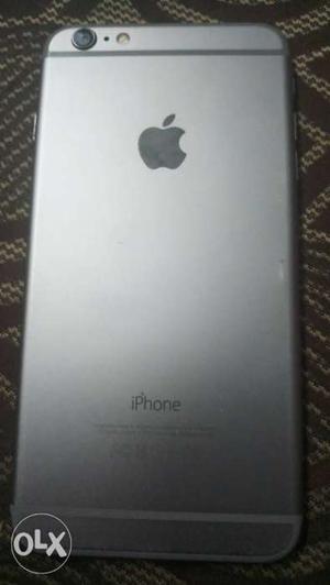 I phone 6 plus 16gb space gray small crack but Bill and box