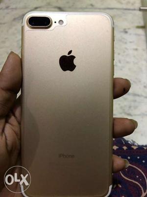 I phone 7plus 32 gb gold color warrenty over with