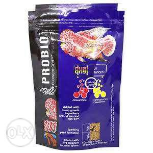 New Wild Probio. The premium Flowerhorn food for hump and