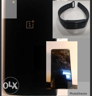 Oneplus X -with bill (Display fully damaged) + UCB Fitness