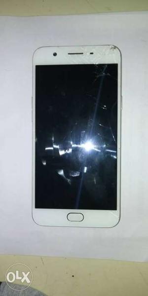 Oppo f1s good condition only display creck but
