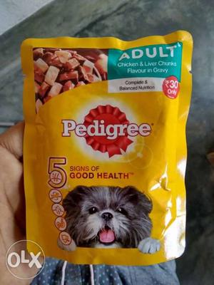 Pedigree Pack Of 6. Dog Healthy Food. MFG 