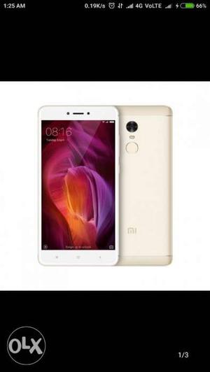 Redmi note 4 in good condition with 3 months