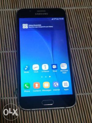 Samsung A8 in very good condition. Call me on