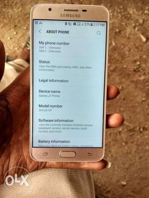 Samsung galaxy j7 prime 6 months old very