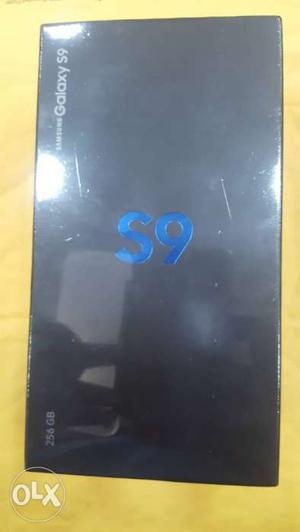 Samsung s9 black 256gb Indian mrp brand new seal