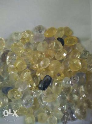All kinds of gem Stone available, 1,2,3ct size,