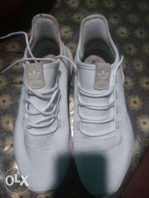 Cream White Adidas Sneakers