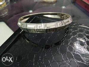 Gents Kada In Silver Price Is Based On Weight Of