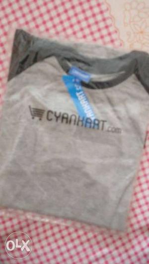 Grey Cyankart Crew-neck Shirt Pack