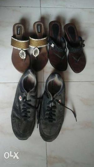 3 pair of shoes is only for ....brand new