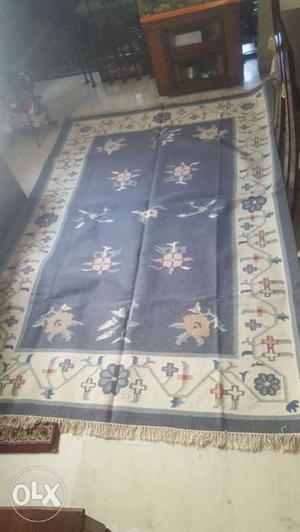 6 feet by 9 feet carpet. Very good condition.