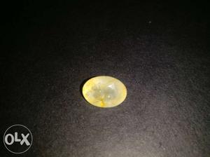 8.30 CT yellow sapphire stone