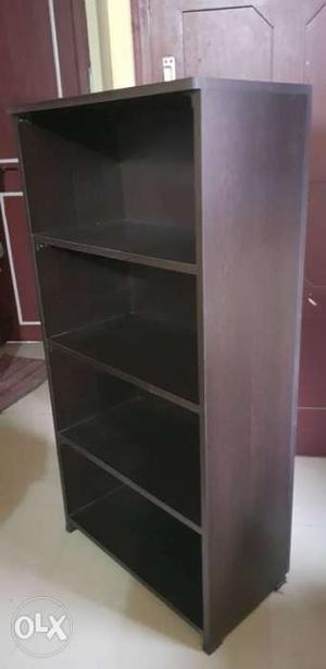 Black Wooden 5-layer Shelf