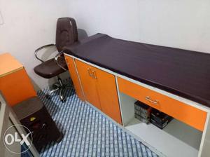Doctors chamber Doctor chair table and