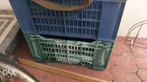 Fruit and vegetables crates