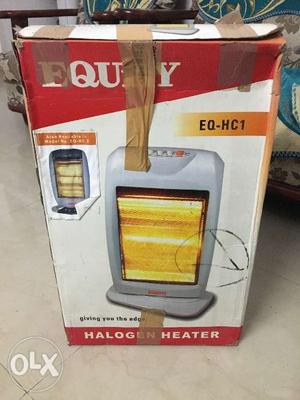 Haslogen room heater that can rotate and provide