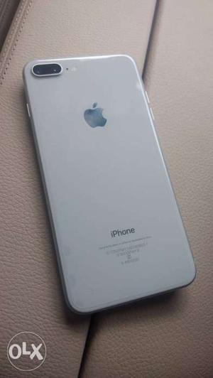 I phone 8+ 64 GB Silver color. Scratch less piece