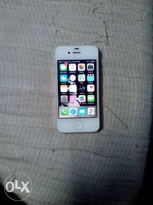 IPhone 4s less used good condition urgent sales