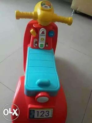 It's a smart scooter very good for learning and