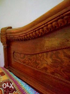 King Size Bed, 6x6, With Storage, Solid Teak