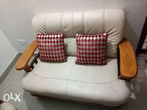 Leatherite 3+2 sofa sets for immediate sale.