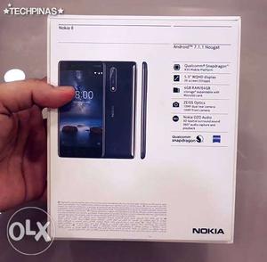 Nokia 8 in excellent condition 2month old, bought