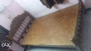 Original Teak wood double cot - from Kerala