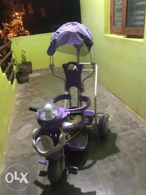 Purple Push Trike
