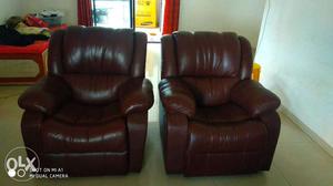 Recliner sofa  years used In good